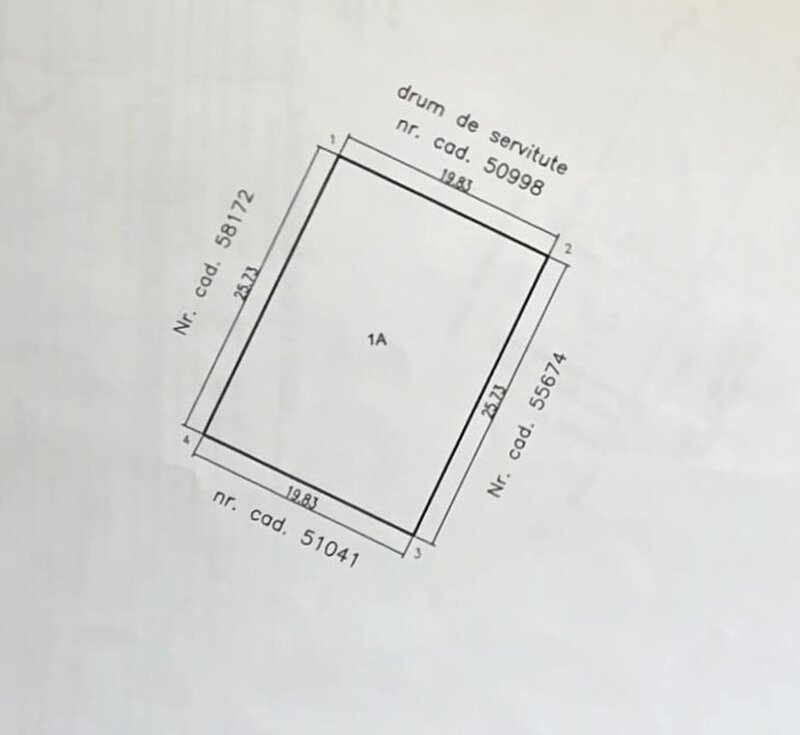 Dragomiresti-Deal, Str. Teilor, teren intravilan 510 mp pentru constructii.